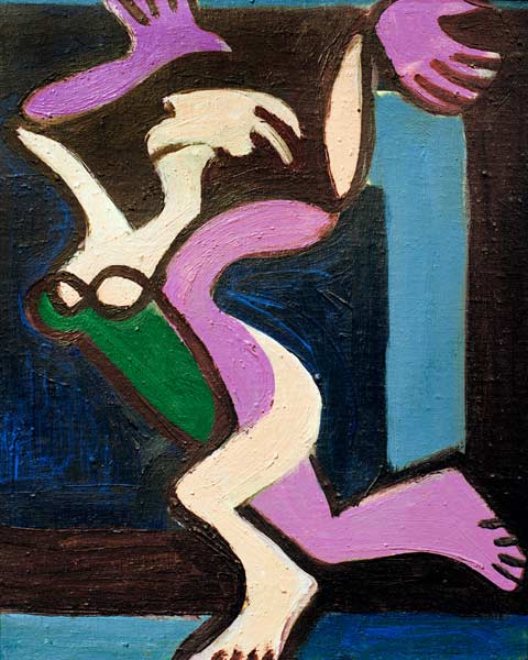 Tanzender Frauenakt von Ernst Ludwig Kirchner