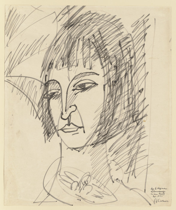 Bildnis Erna von Ernst Ludwig Kirchner