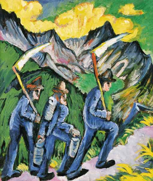 Alpleben von Ernst Ludwig Kirchner