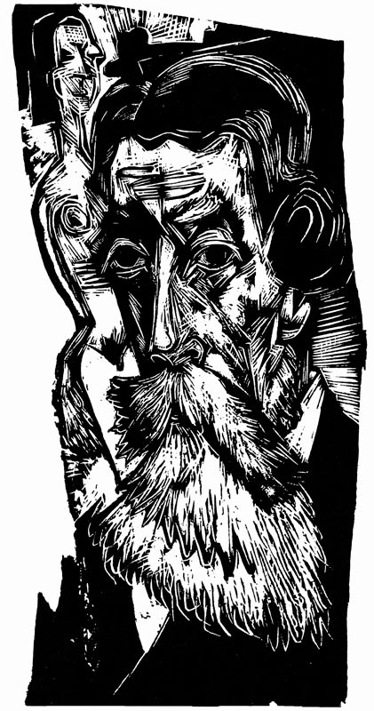 Bildnis Ludwig Schames von Ernst Ludwig Kirchner