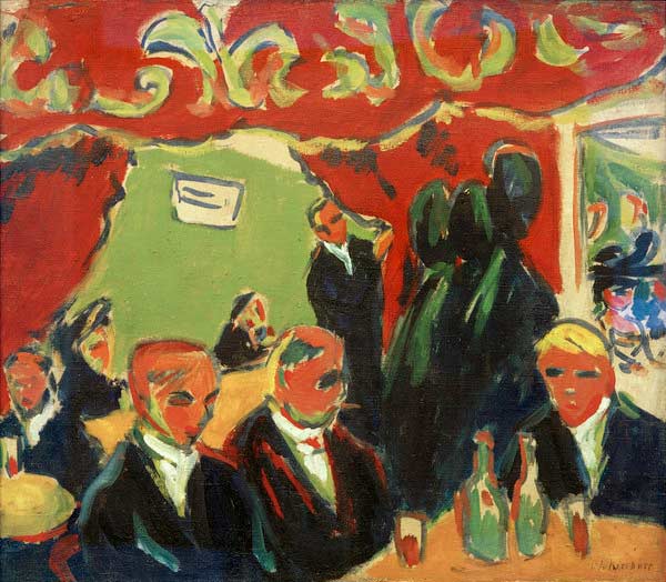 Weinstube von Ernst Ludwig Kirchner