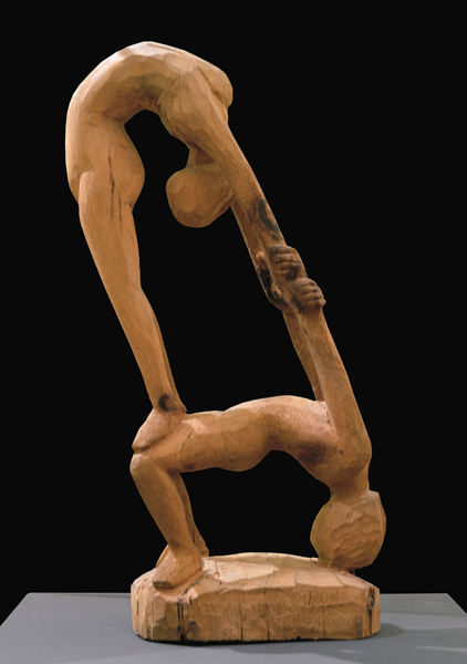 Akrobatenpaar von Ernst Ludwig Kirchner