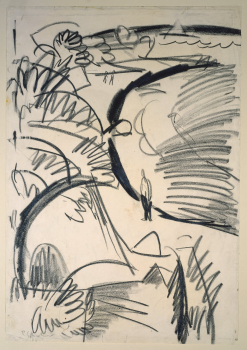 Fehmarnküste von Ernst Ludwig Kirchner