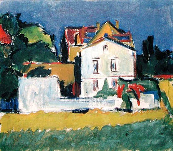 House in a Landscape von Ernst Ludwig Kirchner