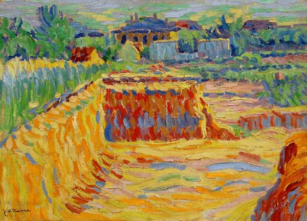 Die Lehmgrube von Ernst Ludwig Kirchner