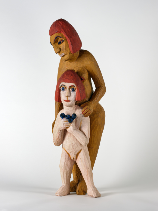 Mutter und Kind; Frau und Mädchen von Ernst Ludwig Kirchner