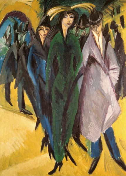 Women on the Street von Ernst Ludwig Kirchner