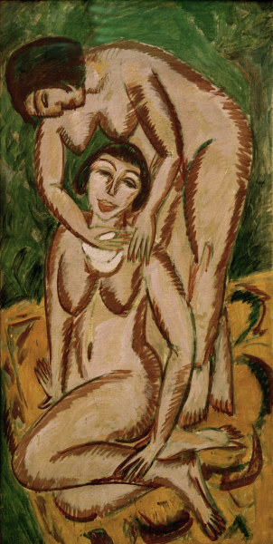 Zwei weibliche Akte von Ernst Ludwig Kirchner