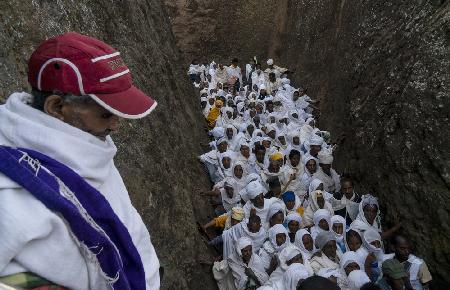 Weihnachtsfeier,Lalibela