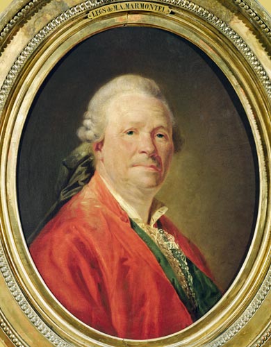 Portrait of Christoph Willibald von Gluck (1714-87) von Etienne Aubry