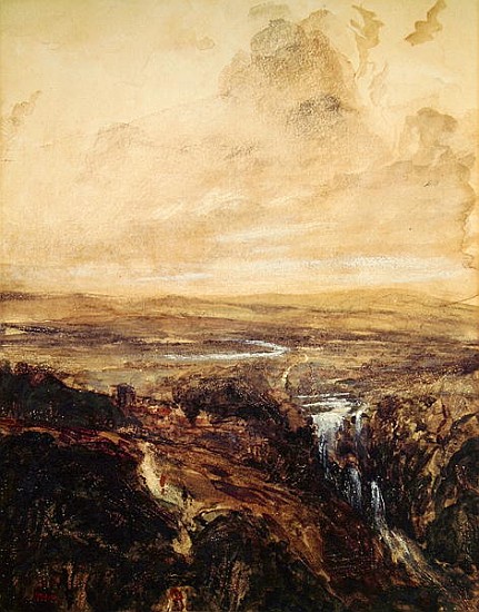 Vallee d''Avergne von Etienne-Pierre Théodore Rousseau