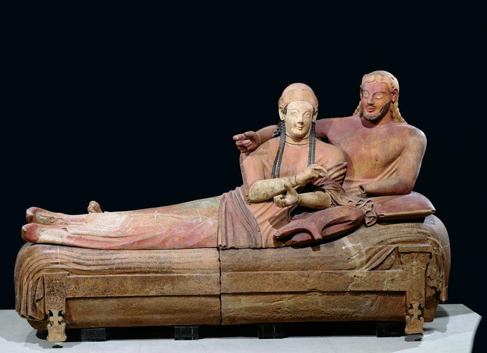 Sarcophagus of a married couple von Etruscan