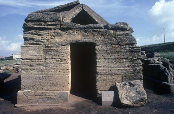 Aedicula Tomb (photo) von Etruscan