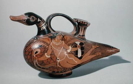 Askos in the form of a duck von Etruscan