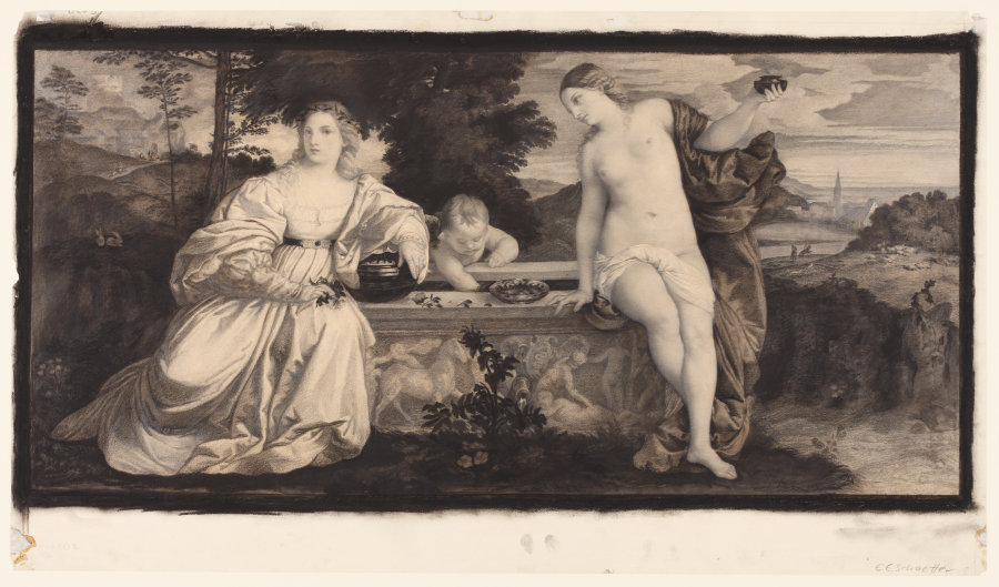 Tizians Himmlische und irdische Liebe von Eugen Eduard Schäffer