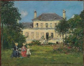 Haus und Garten des Malers Braquaval 1885