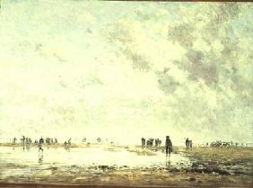 Low Tide at Etaples 1886