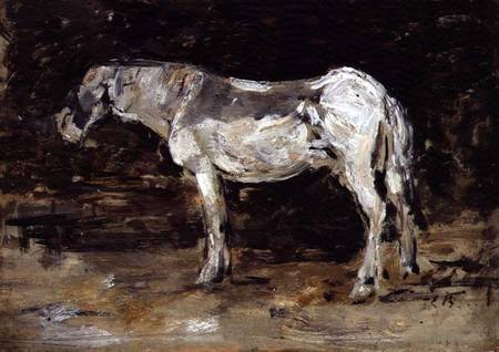 The White Horse von Eugène Boudin
