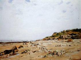 The Beach at Villerville 1887
