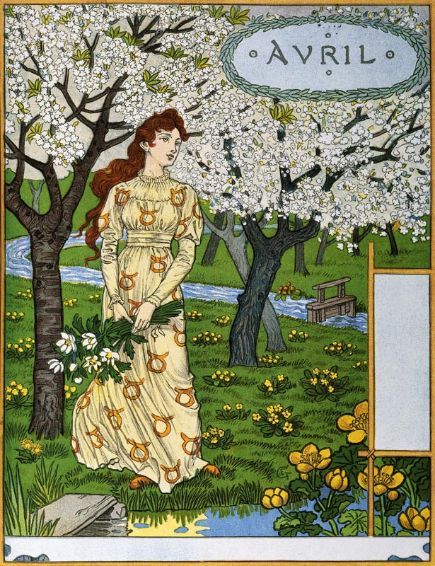April von Eugene Grasset