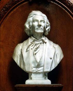 Portrait bust of Marc Seguin (1786-1875) architect and engineer 1881