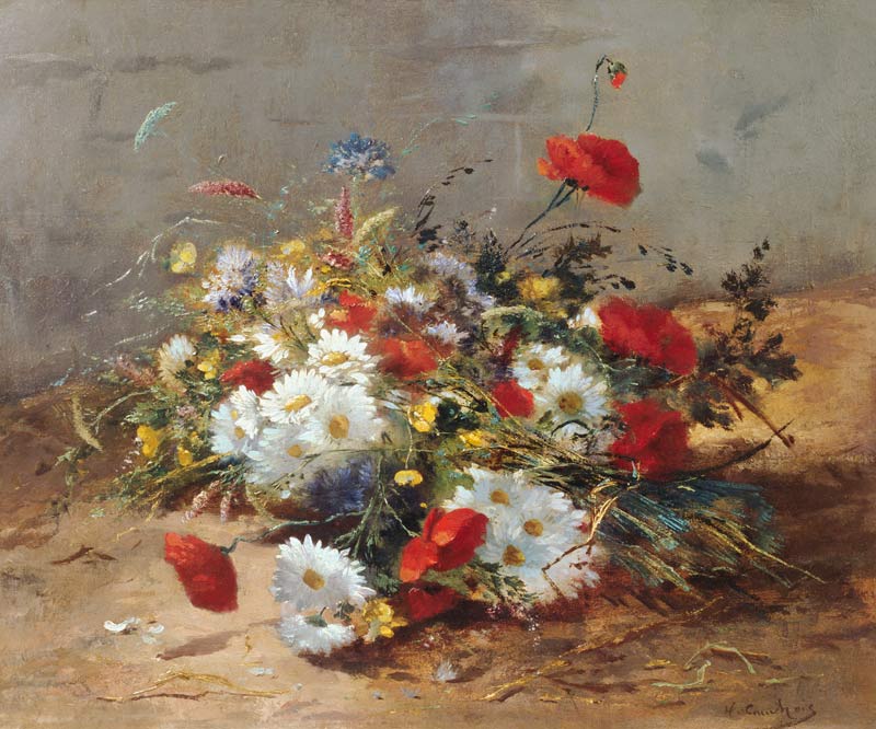 Flower Study von Eugene Henri Cauchois