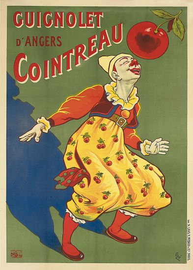 Advertising poster for Guignolet's Cointreau von Eugene Oge