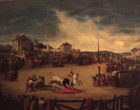 The Bullfight von Eugenio Lucas y Padilla