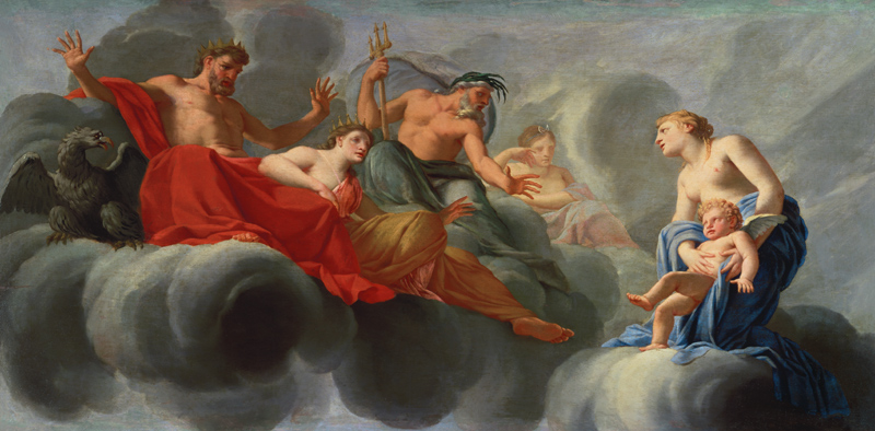 Venus Presenting Cupid to Jupiter von Eustache Le Sueur