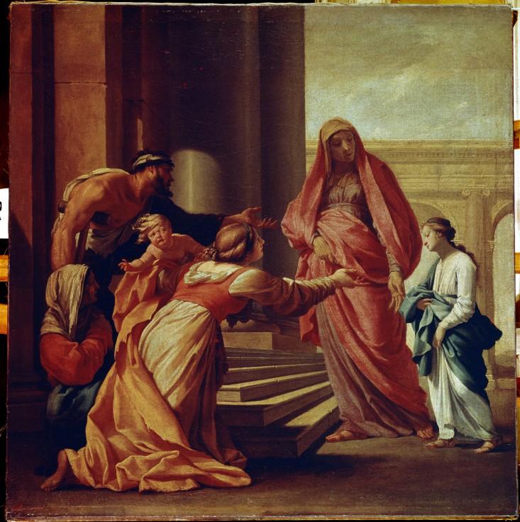 Mariä Einführung in den Tempel von Eustache Le Sueur
