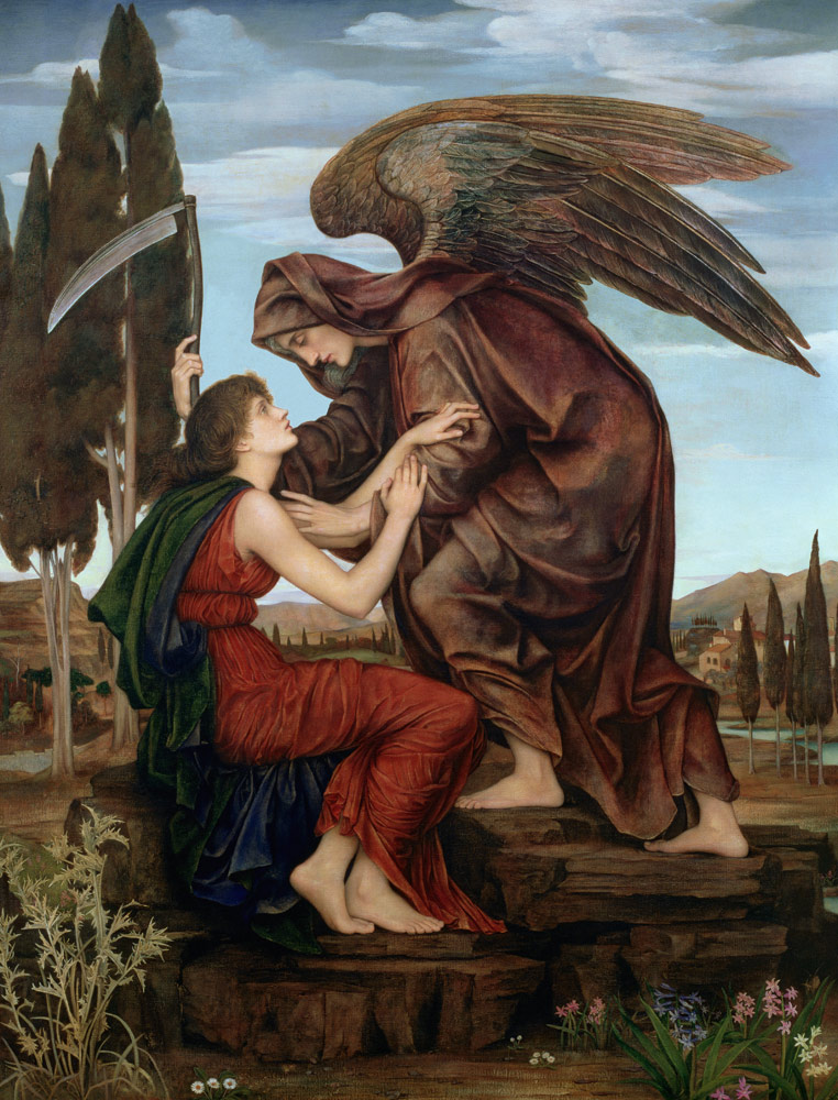 The Angel of Death von Evelyn de Morgan