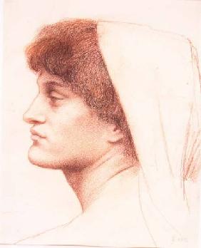 Profile of a Female Head 1885