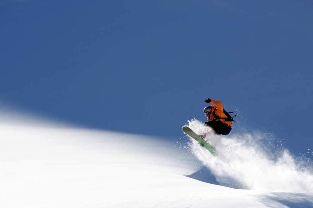 Snowboarder von Evgeny Vasenev