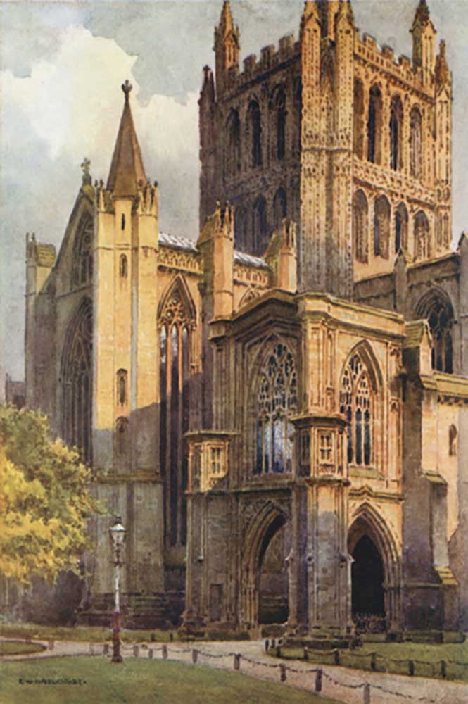 Die Kathedrale von Nordwesten von E.W. Haslehust
