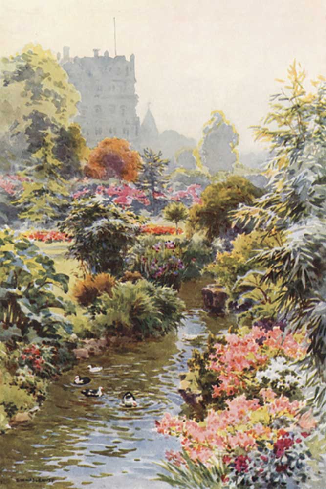 In den oberen Gärten, Bounemouth von E.W. Haslehust