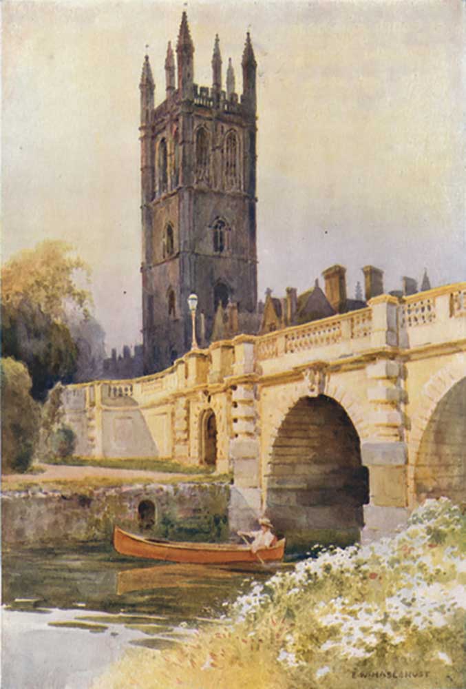 Magdalen Brücke und Turm von E.W. Haslehust