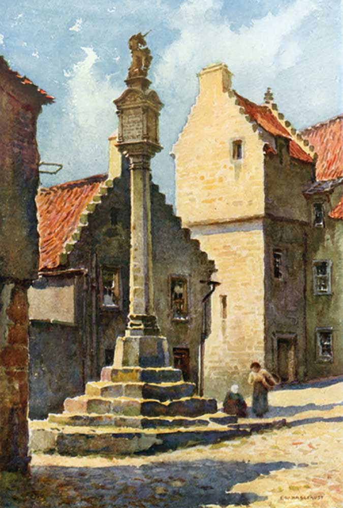 Marktkreuz, Culross von E.W. Haslehust
