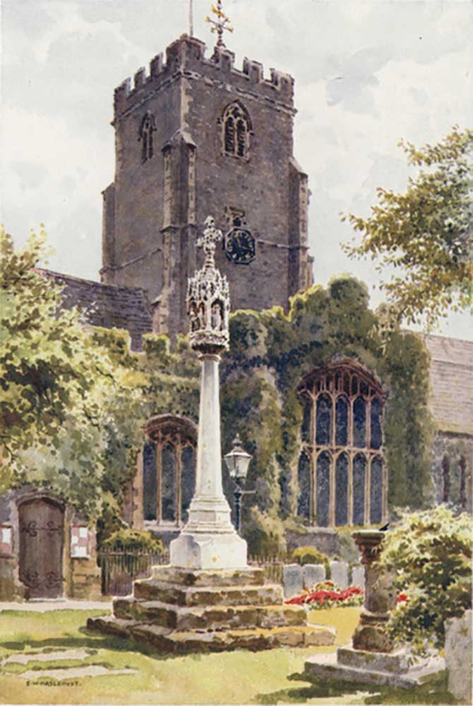 Pfarrkirche, Folkestone von E.W. Haslehust