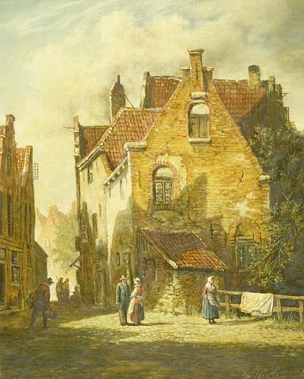 Street Scene von Ewald Honnef