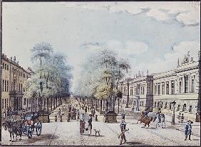 The Linden with the Academy, Berlin