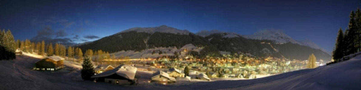 Davos by night von Fabian Schneider
