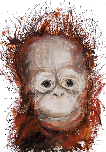 Orangutan von Faisal Khouja