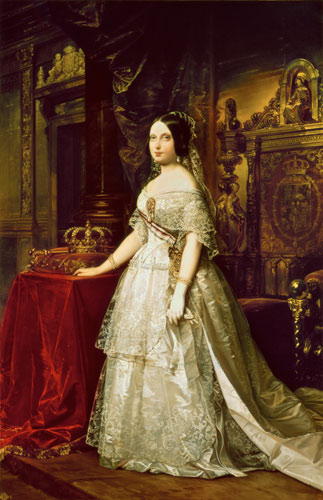 Isabella II. von Spanien von Federico de Madrazo
