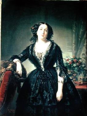 Portrait of Maria Dolores Aldama, Marquesa de Montelo 1855