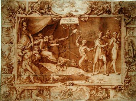 Apollo being led astray von Federico Zuccari