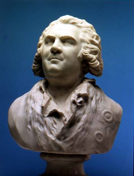 Portrait bust of Alexander Nikolaevich Samoilov (1744-1814) von Fedot Ivanovich Shubin