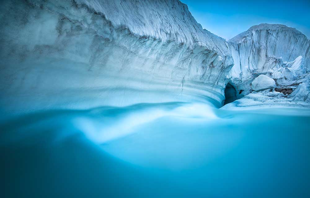 Glacier River Cave von FEI SHI