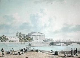 The Pont de la Concorde and the Facade of the Corps Legislatif c.1809  on