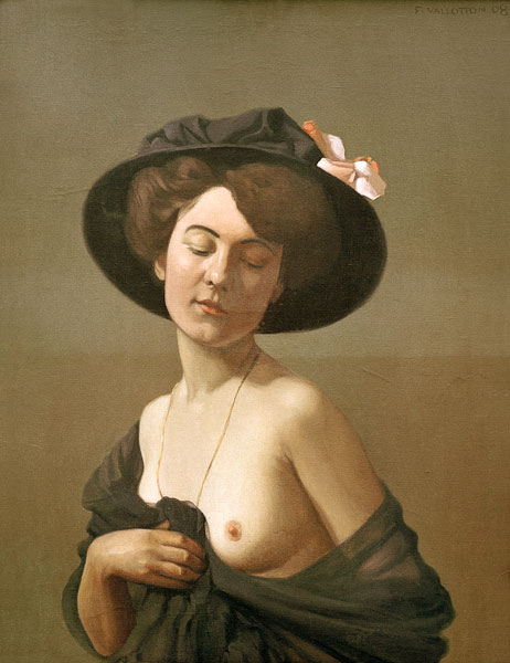 Lady in a Hat von Felix Vallotton