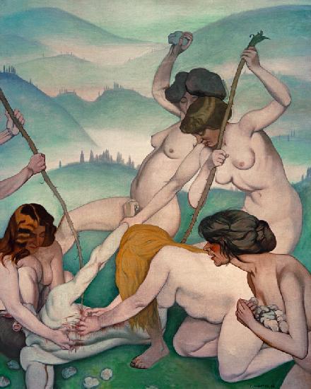 Orpheus and the Maenads
